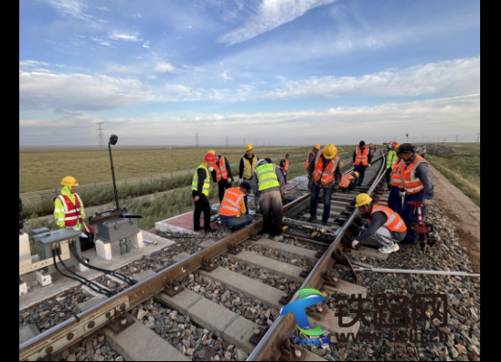 甘泉铁路信号改造工程主体完工